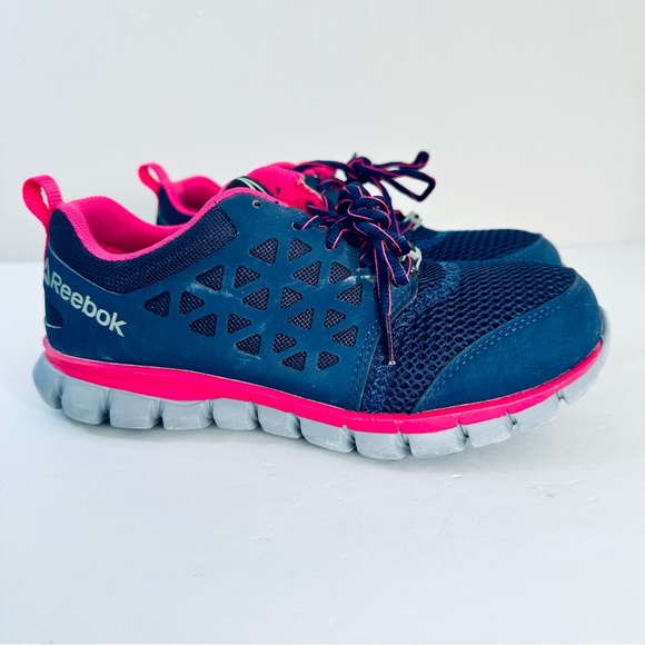 Reebok Sublite Safety/Work Steel Toe Sneakers, Size: women US 6.5 W - Picture 3 of 14